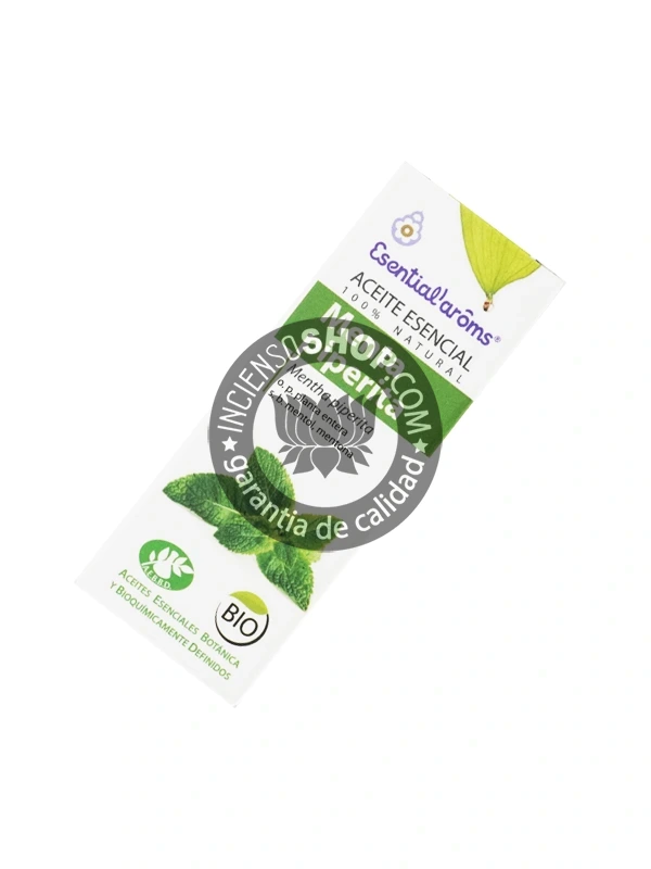 Esencia orgánica de Menta Piperita de Esential Aroms 10ml
