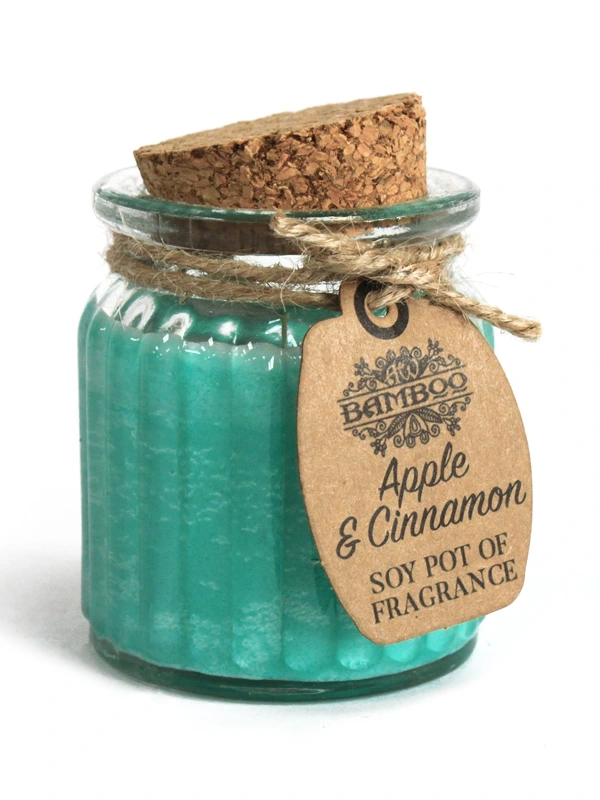 Vela de cera de soja con aroma a manzana y canela de Kotarbau 200g
