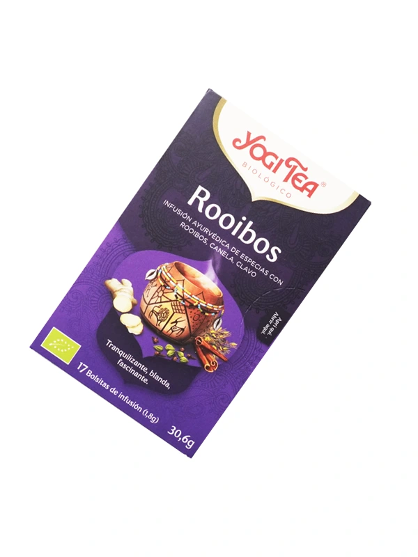 Té rooibos de Yogi Tea con 17 bolsitas de 30g