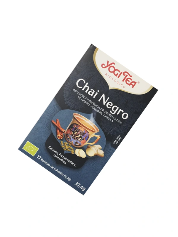 Té chai negro de Yogi Tea con 17 bolsitas 30g