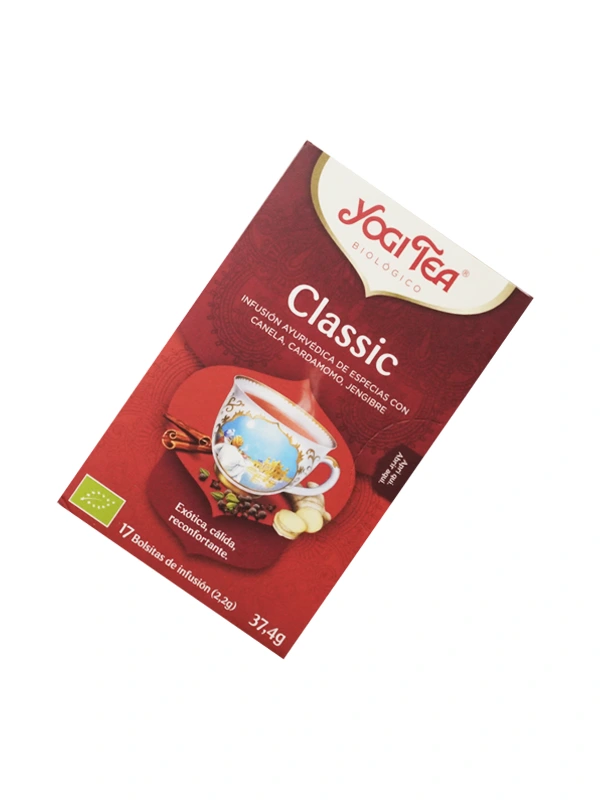 Té clásico de Yogi Tea con 17 bolsitas de 30g