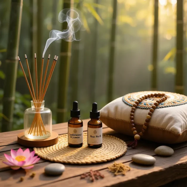 products-category-header-ayurvedic-spiritual-wellness.webp Products category header – clean, inviting visual featuring handmade incense, Ayurvedic herbs, and sacred ritual items for holistic spiritual well-being